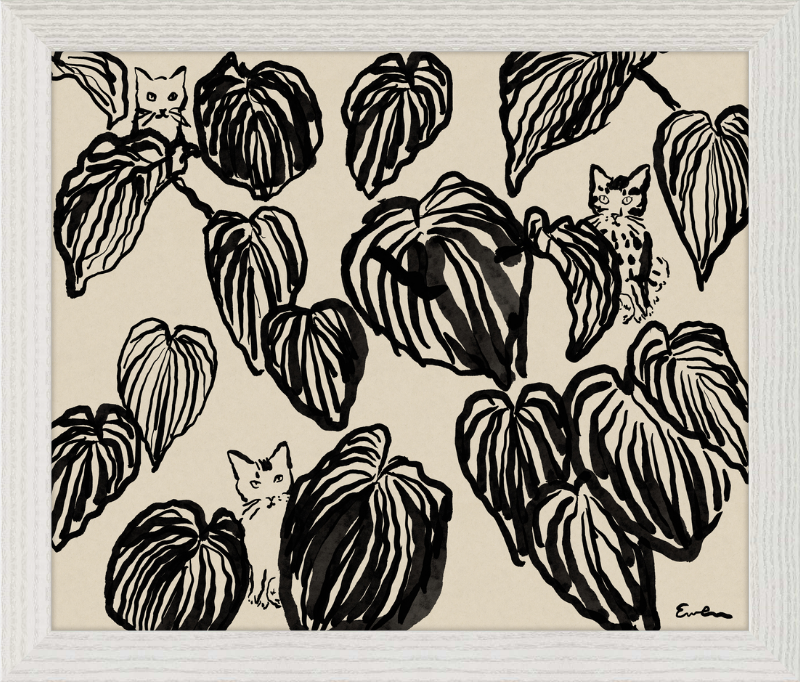 Giclée Print // Three Cats