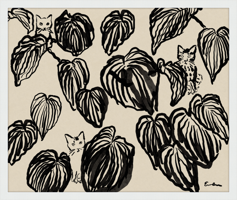 Giclée Print // Three Cats