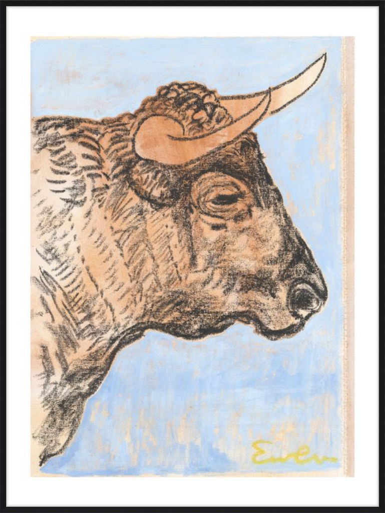 Giclée Print // Bull (Guardians Series)
