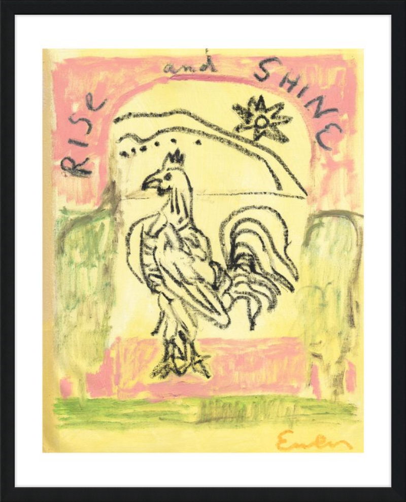 Giclée Print // Rise and Shine Rooster
