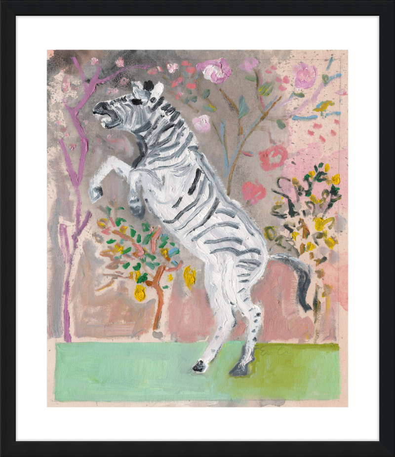 Giclée Print // Zebra (Facing Left)