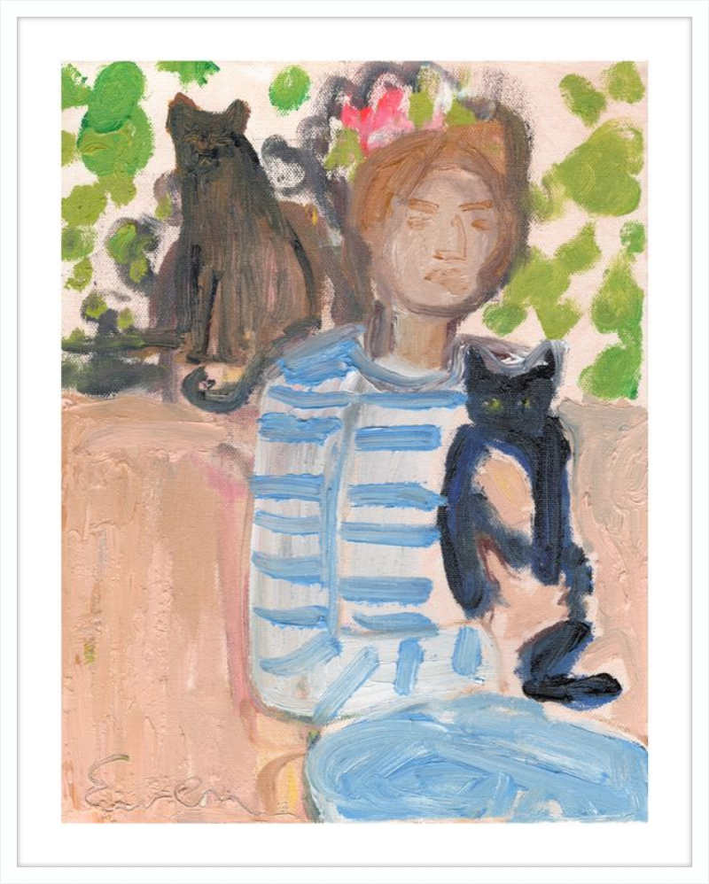 Giclée Print // These Little Gods (Cat Painting Series)
