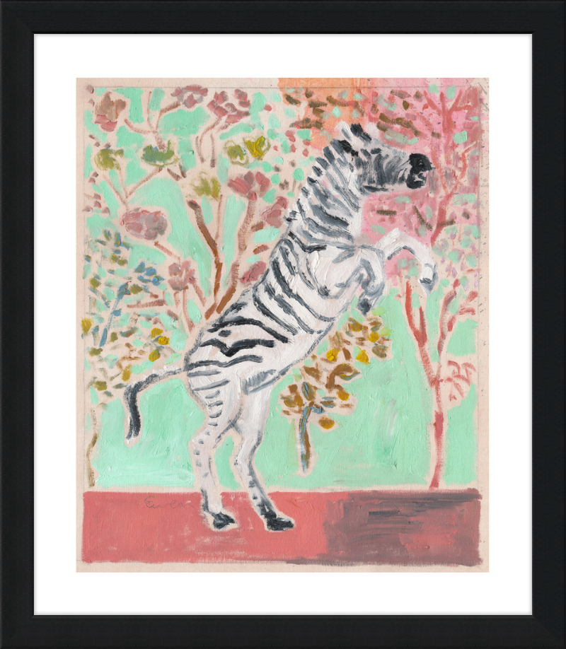 Giclée Print // Zebra (Facing Right)