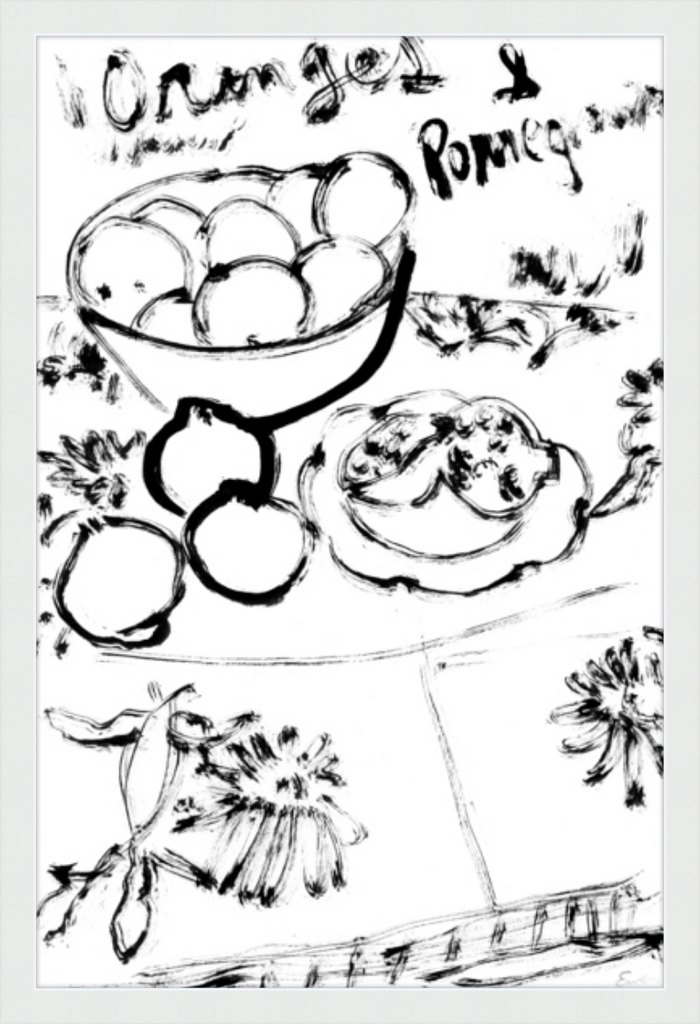 Giclée Print // Oranges & Pomegranates