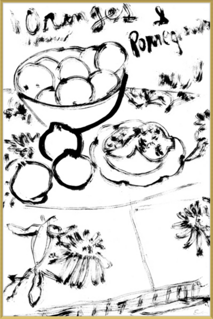 Giclée Print // Oranges & Pomegranates