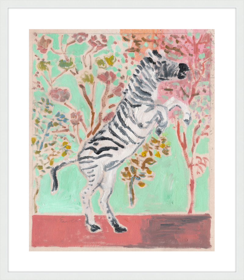 Giclée Print // Zebra (Facing Right)