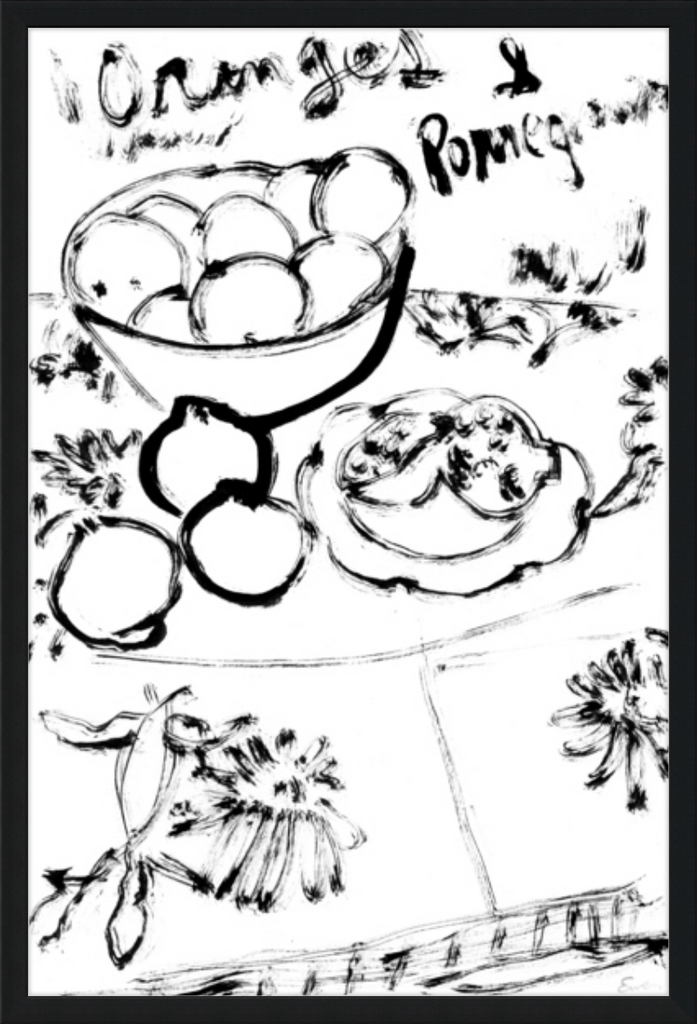 Giclée Print // Oranges & Pomegranates