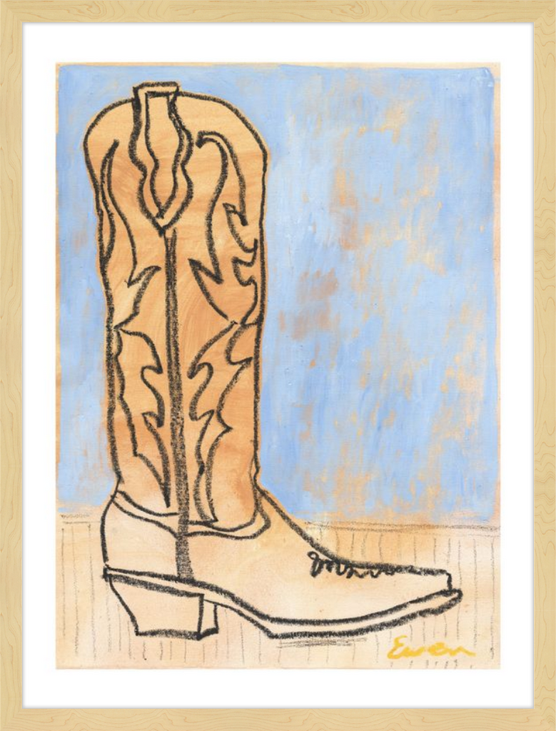 Giclée Print // Boot (Guardians Series)