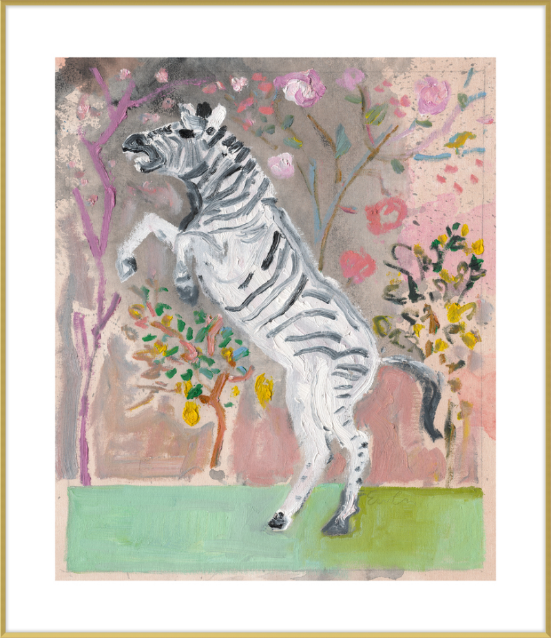 Giclée Print // Zebra (Facing Left)
