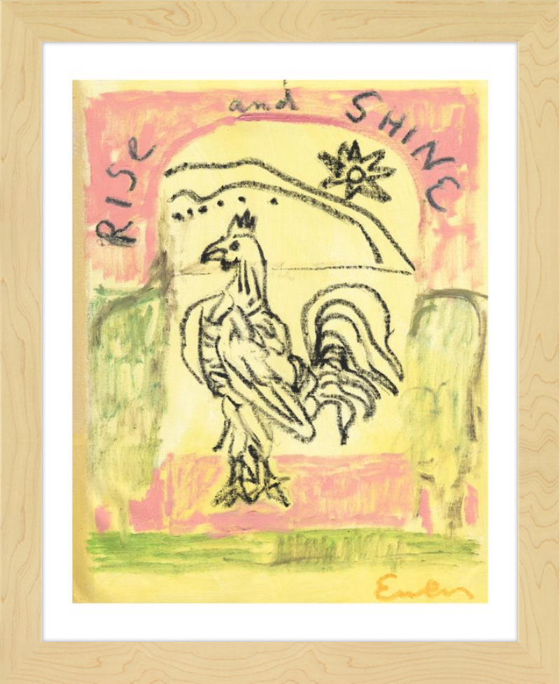 Giclée Print // Rise and Shine Rooster