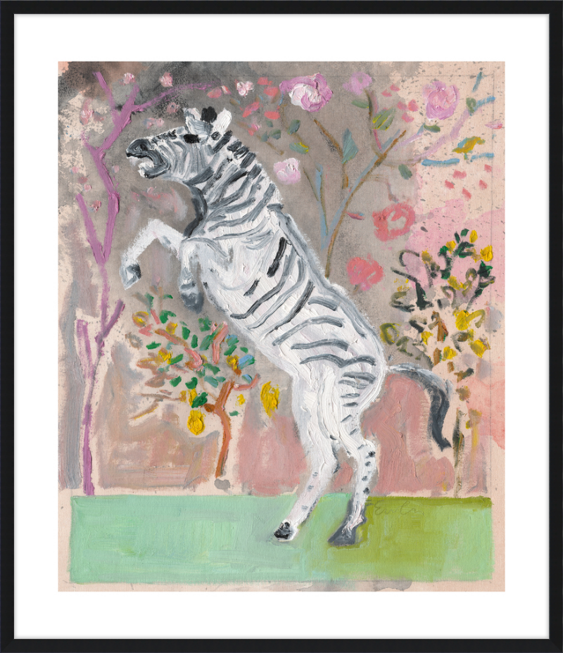 Giclée Print // Zebra (Facing Left)