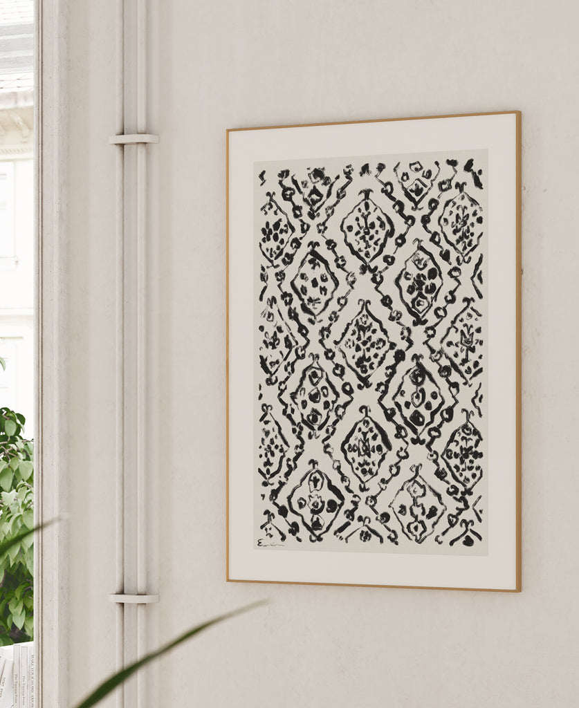 Framed Print // Moroccan Rug