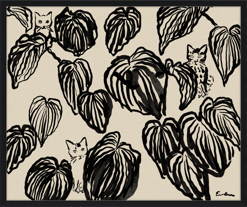 Giclée Print // Three Cats