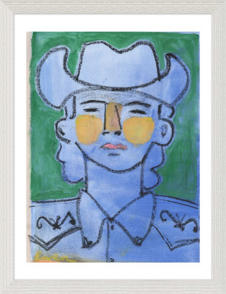 Giclée Print // Blue (Guardians Series)