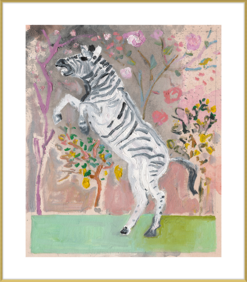Giclée Print // Zebra (Facing Left)
