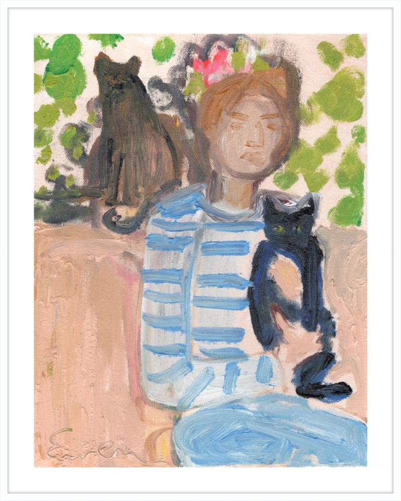 Giclée Print // These Little Gods (Cat Painting Series)