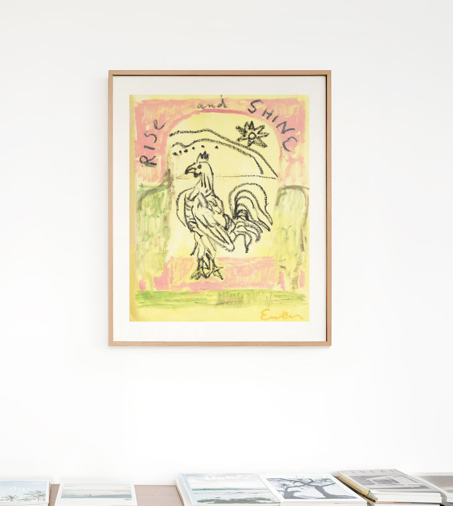 Giclée Print // Rise and Shine Rooster