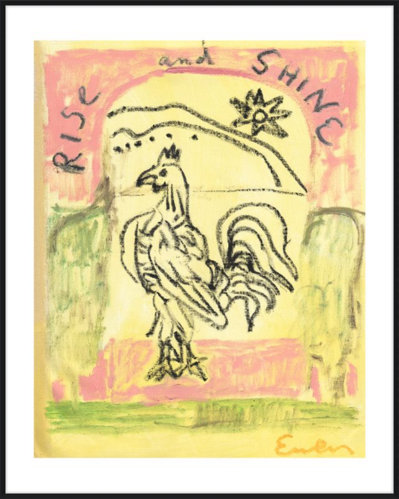 Giclée Print // Rise and Shine Rooster