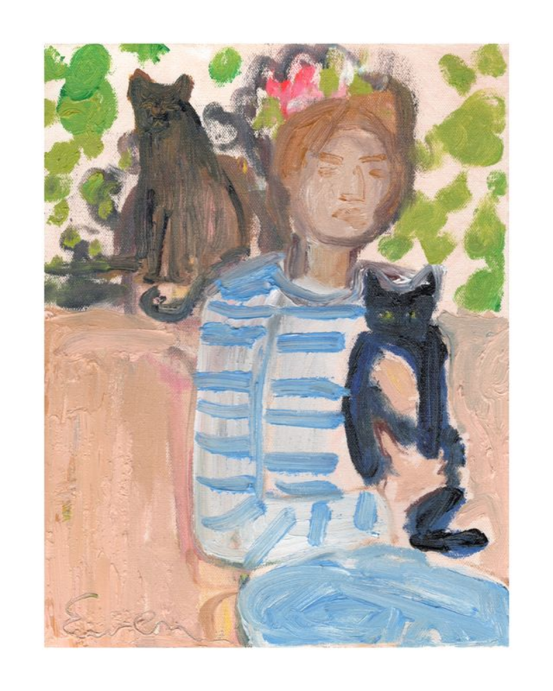 Giclée Print // These Little Gods (Cat Painting Series)