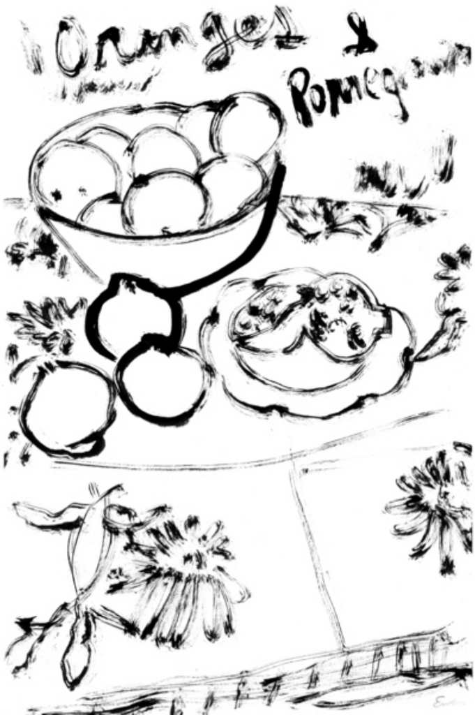 Giclée Print // Oranges & Pomegranates