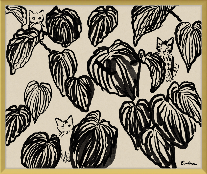 Giclée Print // Three Cats