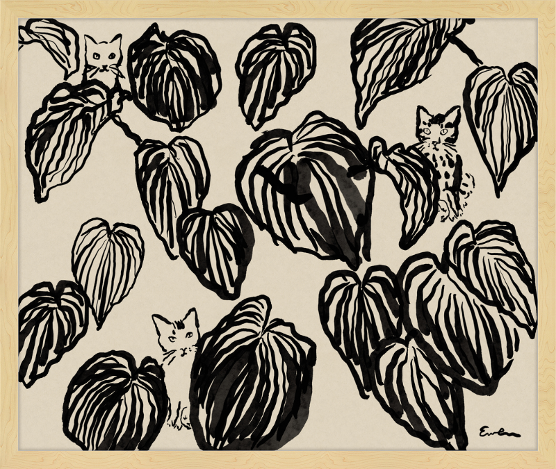 Giclée Print // Three Cats