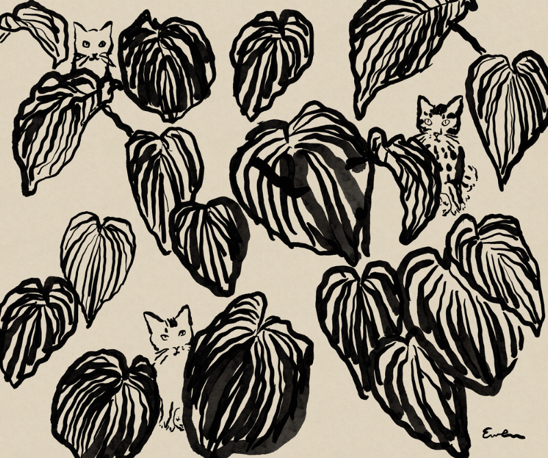 Giclée Print // Three Cats