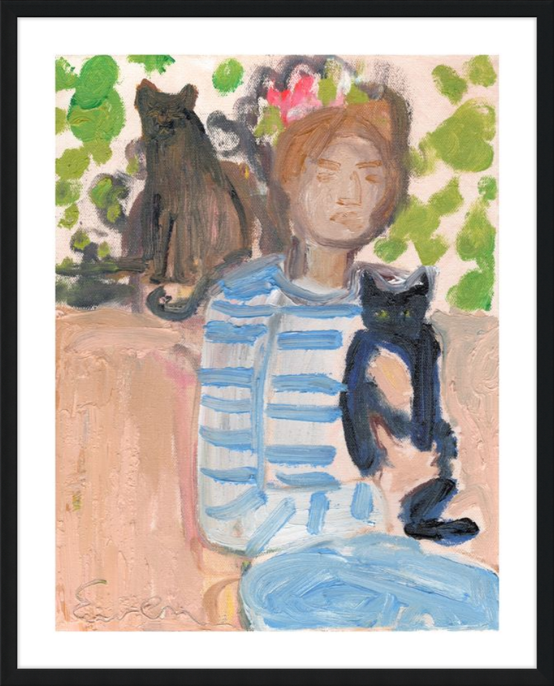 Giclée Print // These Little Gods (Cat Painting Series)