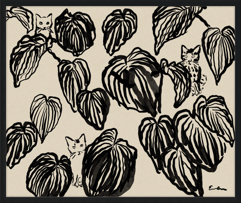 Giclée Print // Three Cats