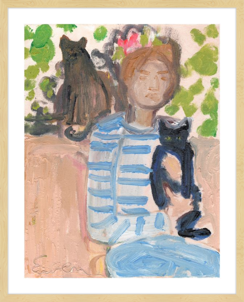Giclée Print // These Little Gods (Cat Painting Series)