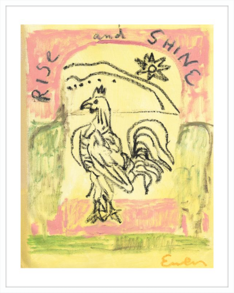 Giclée Print // Rise and Shine Rooster