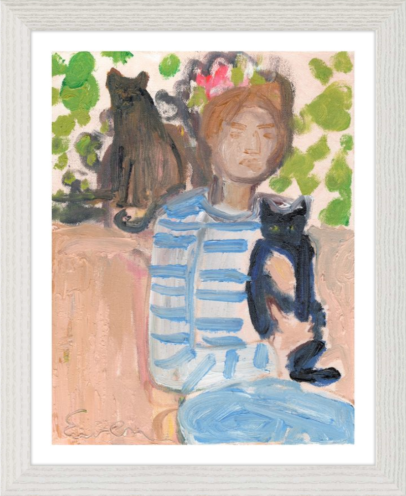 Giclée Print // These Little Gods (Cat Painting Series)