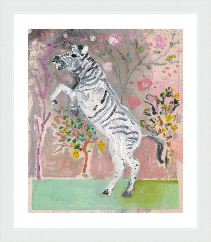 Giclée Print // Zebra (Facing Left)