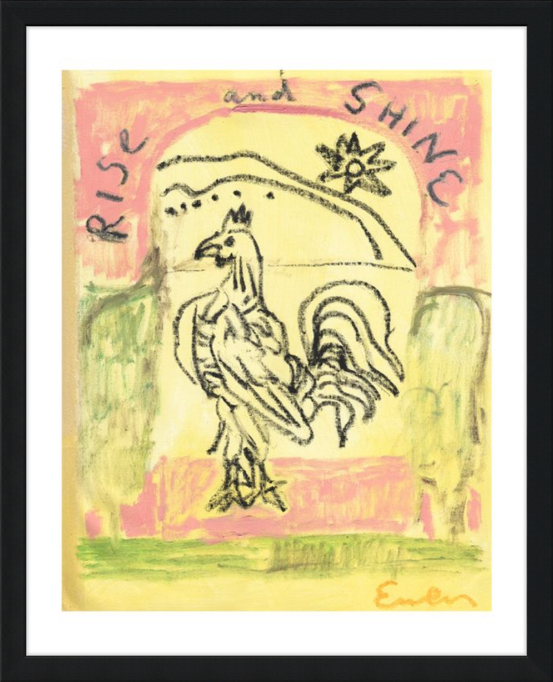 Giclée Print // Rise and Shine Rooster
