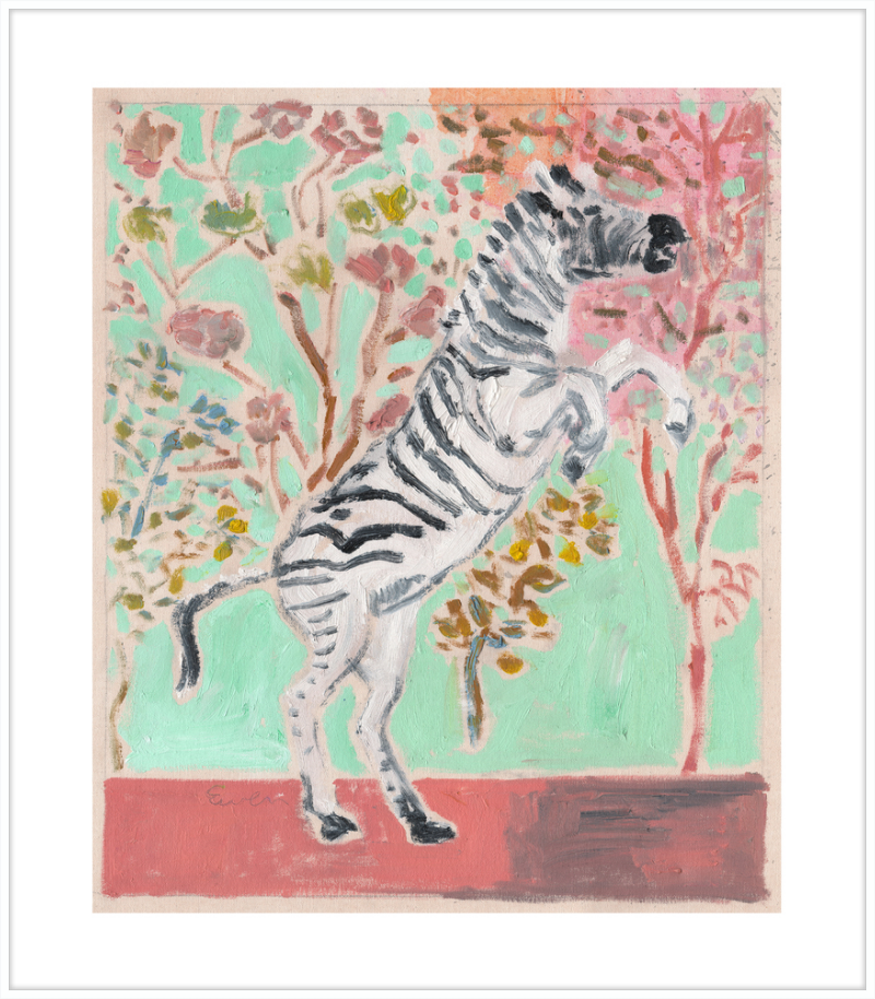Giclée Print // Zebra (Facing Right)