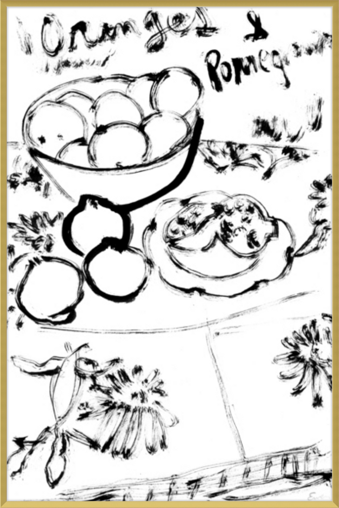 Giclée Print // Oranges & Pomegranates