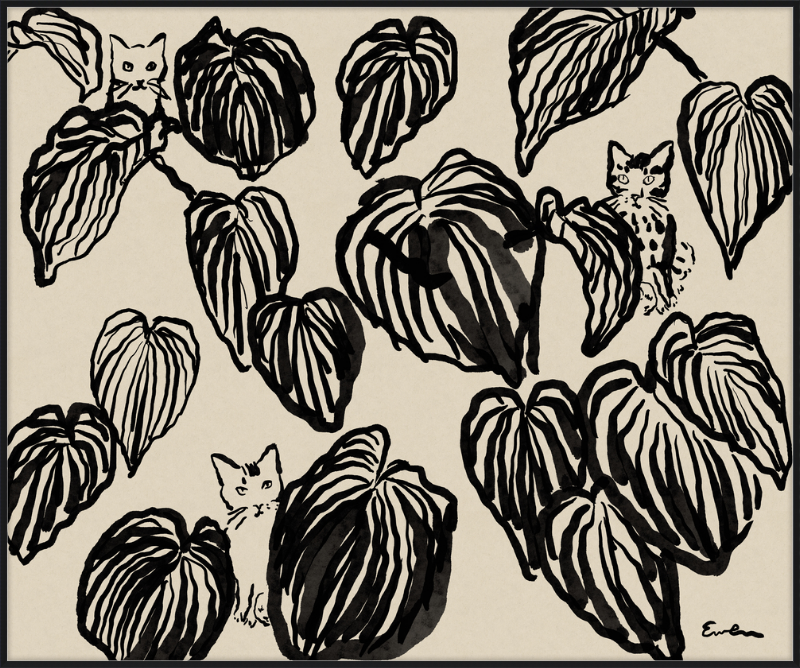 Giclée Print // Three Cats