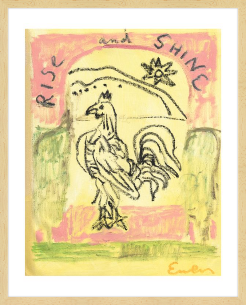 Giclée Print // Rise and Shine Rooster