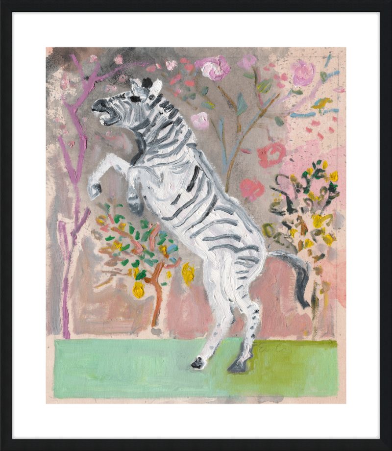Giclée Print // Zebra (Facing Left)