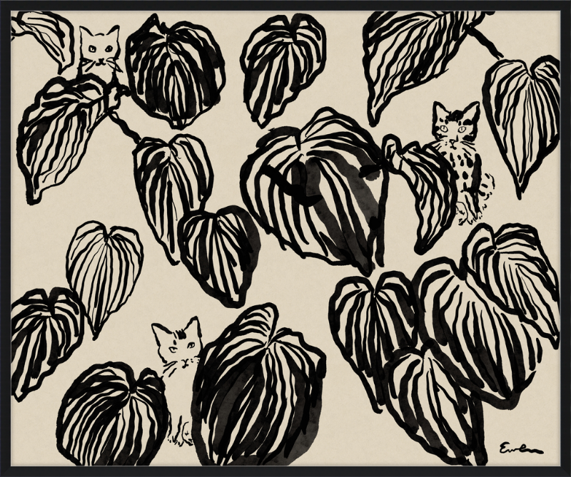 Giclée Print // Three Cats