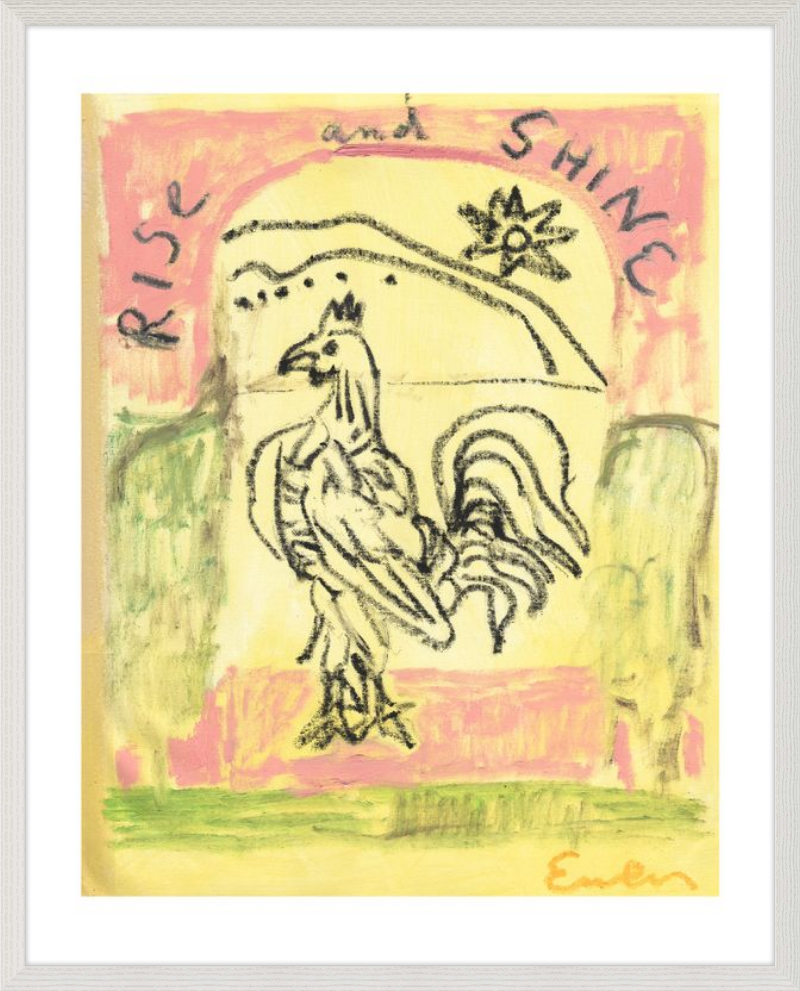 Giclée Print // Rise and Shine Rooster