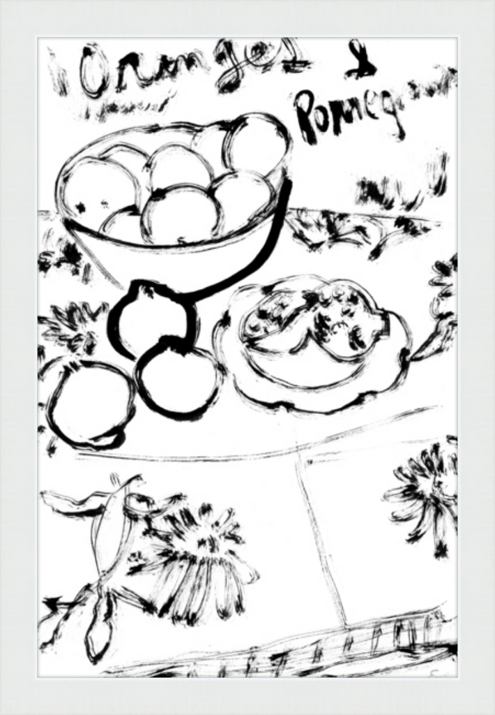 Giclée Print // Oranges & Pomegranates