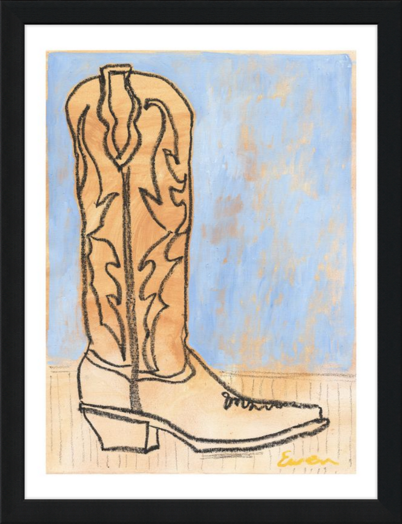 Giclée Print // Boot (Guardians Series)