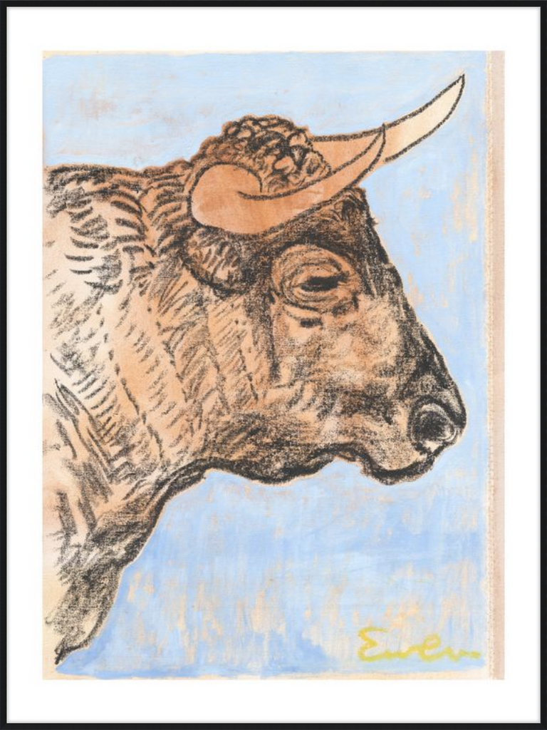 Giclée Print // Bull (Guardians Series)