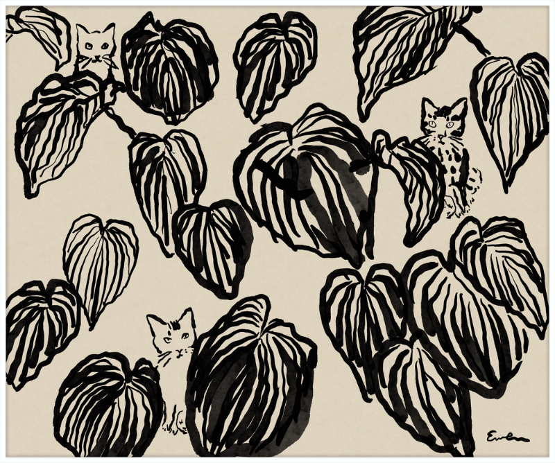 Giclée Print // Three Cats