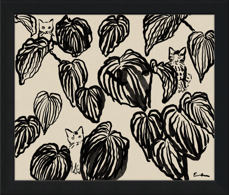 Giclée Print // Three Cats