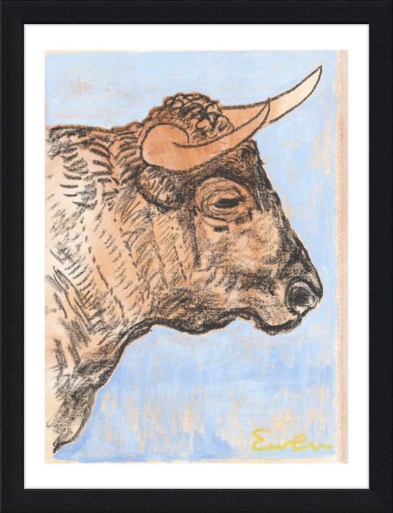Giclée Print // Bull (Guardians Series)