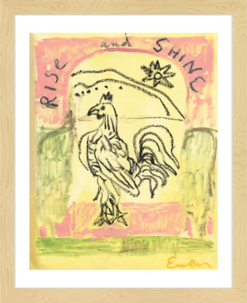 Giclée Print // Rise and Shine Rooster