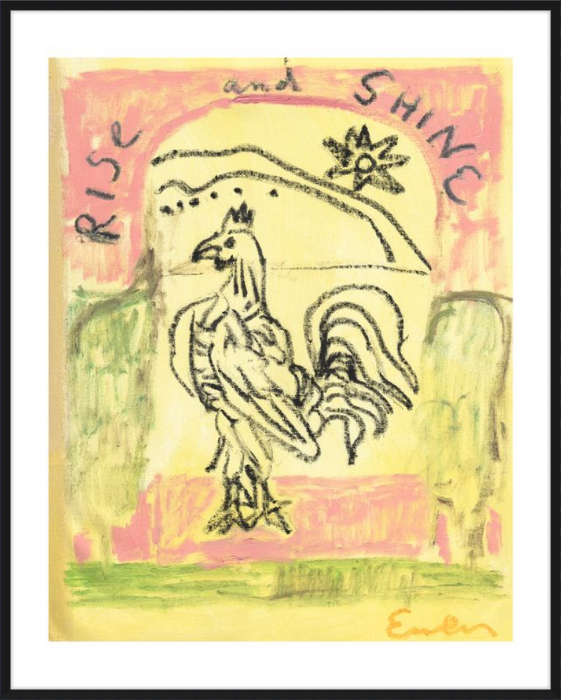 Giclée Print // Rise and Shine Rooster
