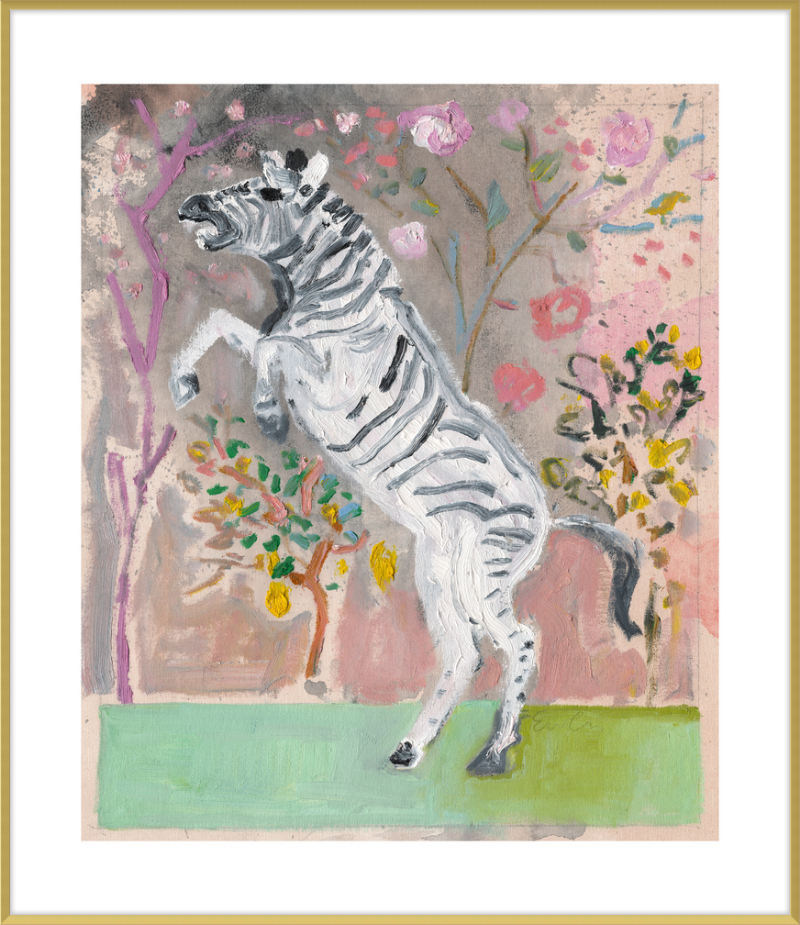 Giclée Print // Zebra (Facing Left)